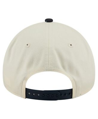 Men's Cream Chicago Cubs Speckle A-Frame 9FORTY Adjustable Hat