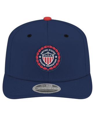 Men's Navy USMNT 1986 Retro 9SEVENTY Stretch-Snap Hat
