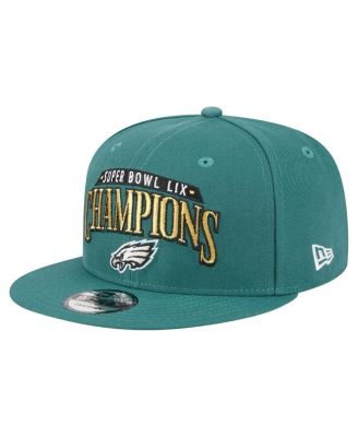 New Era - Men's Midnight Green Philadelphia Eagles Super Bowl LIX 9FIFTY Snapback Hat