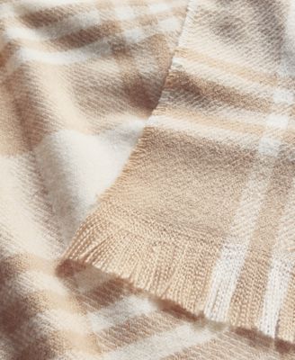 Cozy Plaid Throw, 50" x 60", Exclusively for Macy's