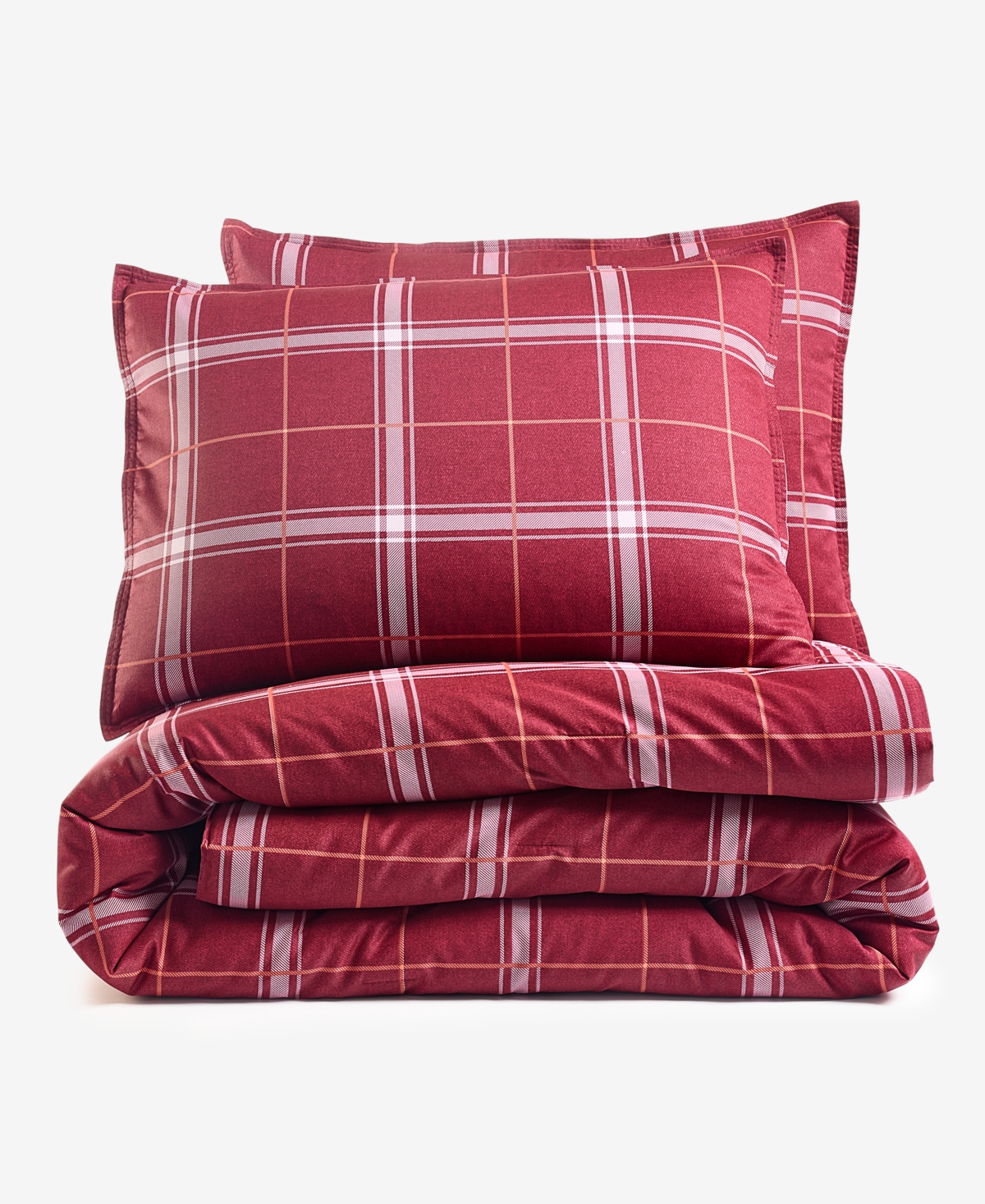 Arch Studio Windowpane Plaid 3-Pc. Comforter Set, Full/Queen, Exclusively for Macy's