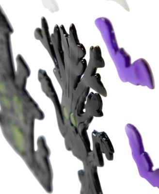 Double Sided Halloween Gel Window Clings, Set of 4