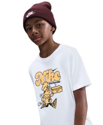Nike - Big Kids Sportswear Graphic Cotton T-Shirt