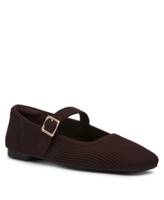 Women's Mabel Knit Mary Jane Flats