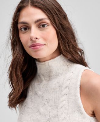Women's Cable-Knit Tank, Exclusively at Macy's 
