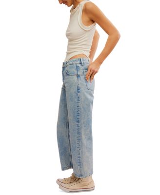 Women's Deep Trance Boyfriend Cut Cotton Jeans