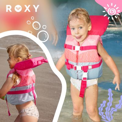 Life Vest USCG Approved for kids, Lightweight EPE Foam with Quick-Release Buckles