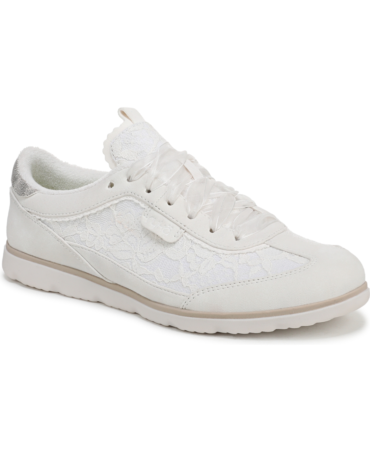 Ryka Women's Effortless Lace Up Court Sneakers