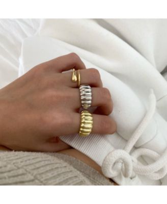 Signature Sterling Silver Stacking Snake Ring