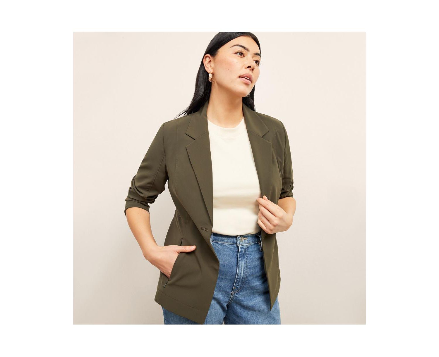 Women's Moreland Travel Blazer - OrigamiTech