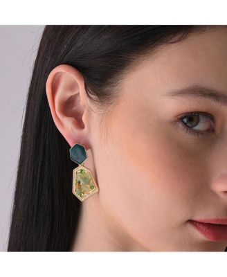 Women's Textured Drop Earrings