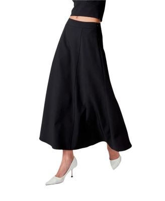 Women's Flare A Line Midi Skirt