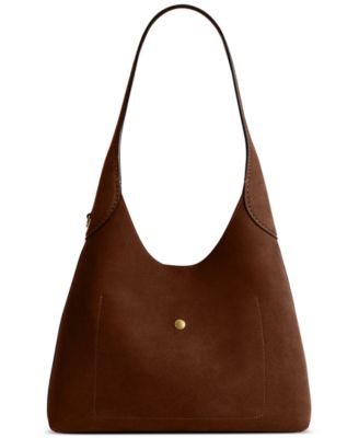 Suede Brooklyn Small Shoulder Bag 28