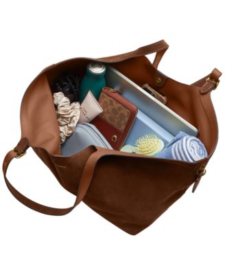 Gramercy Medium Suede Tote Bag