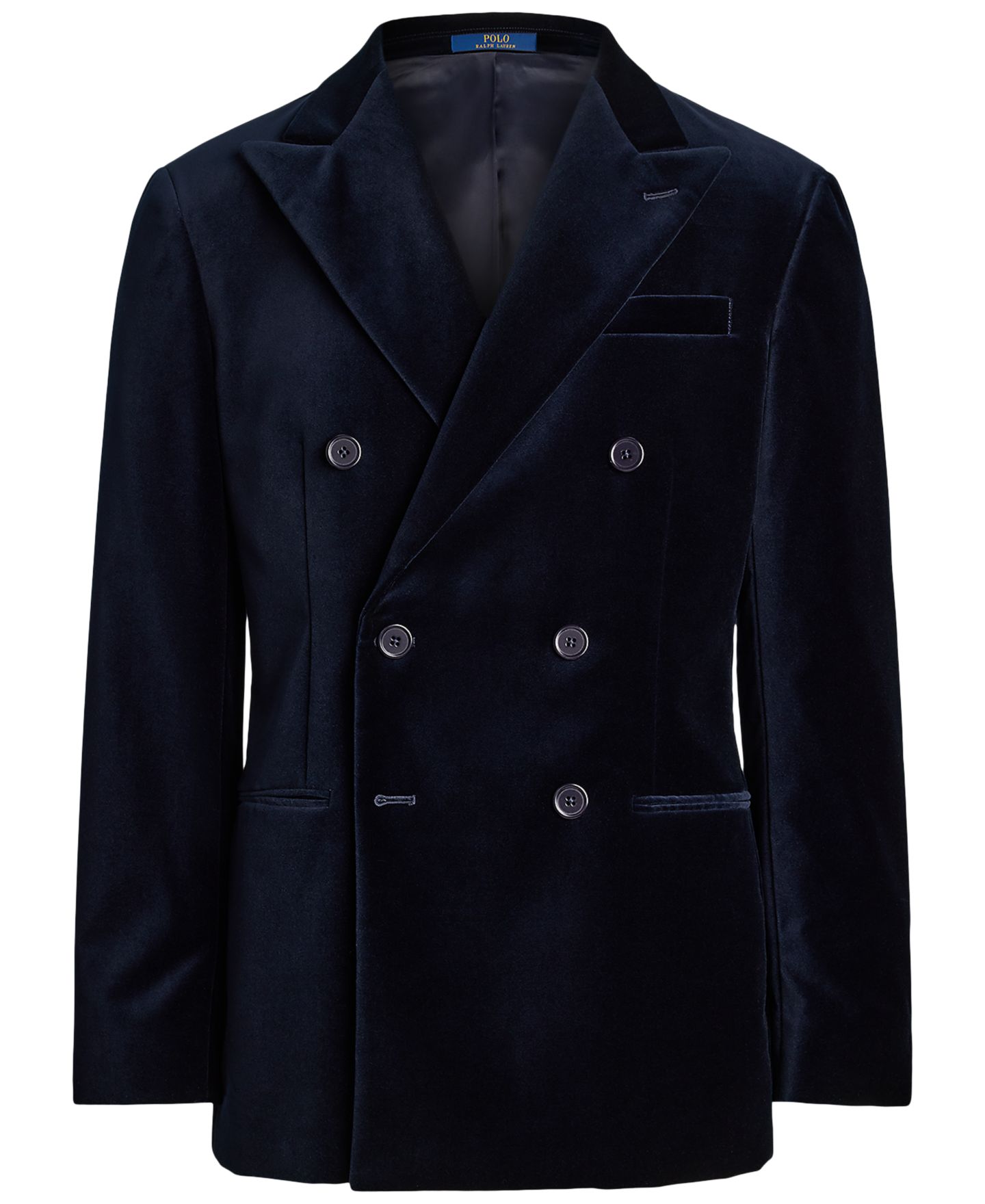 Мужская куртка Polo Ralph Lauren Polo Modern Velvet, цвет: Тёмно-синий — фото 6