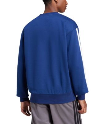 Men's Essentials 3-Stripes Fleece Sweatshirt