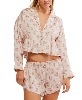 (取寄) フリーピープル レディース ビューティ スリープ パジャマ セット セット Free People women Beauty Sleep Pajama Set Set Dusk Combo(0098) Free People Women's Beauty Sleep Pajama Set - Macy's