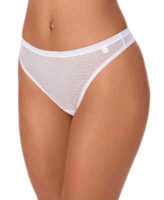 DKNY - Women's Point D'Esprit Thong Underwear