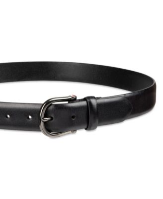 Men's Nautical Feather Edge Leather Belt