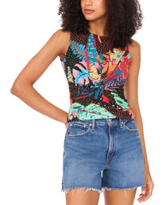 Vince Camuto - Women's Sleeveless Twist-Front Top