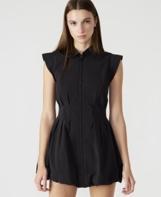 Women's Dyanne Bubble-Hem Mini Dress