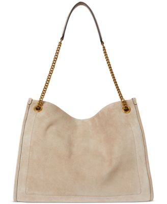 Suede Large Bradley Shopper Tote Bag