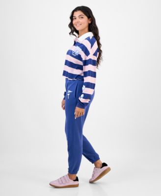 Juniors' Snoopy Pennant Jogger Sweatpants