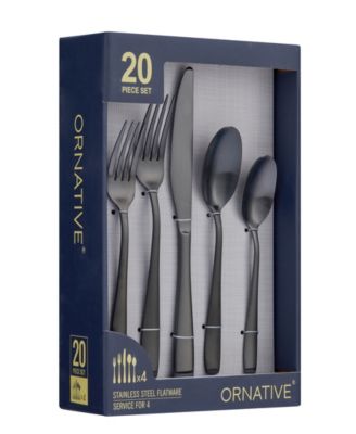 Remus 20-Pc. Flatware Set, Service for 4