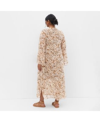 Plus Size Gigi Print Maxi Dress