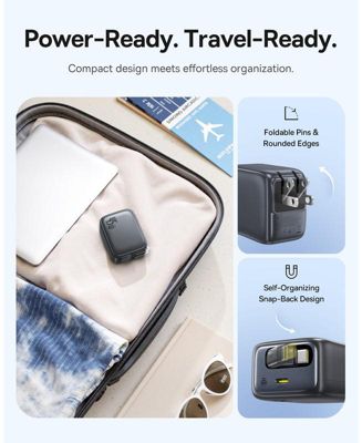 Baseus Enercore with Single Retractable USB-C Cable Charger 45W