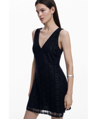 Women's Sleeveless lace dress