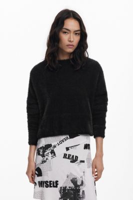 Women's 2-in-1 newspaper dress