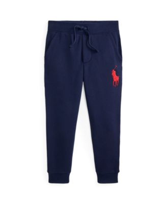 Toddler and Little Boys Big Pony Fleece Jogger Pants
