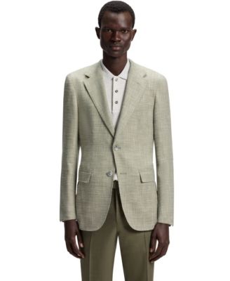 Hugo Boss - Men's Micro Pattern Regular-Fit Blazer