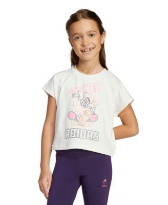 Big Girls 2-Piece Disney Minnie Mouse T-Shirt and Joggers Set