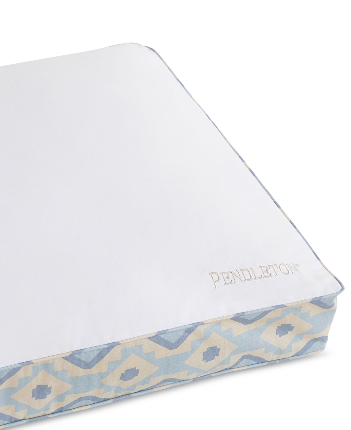 Pendleton Colossal Oxbow 3" Gusseted 2-pack Pillow, Standard In White