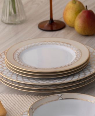 Eternal Palace Gold Set of 4 Salad Plates, 8-1/4"