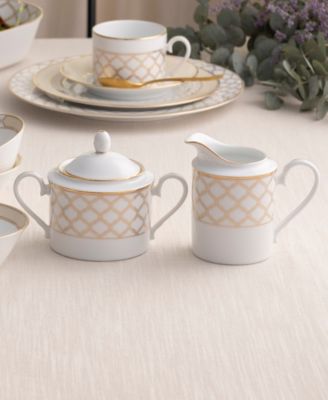 Eternal Palace Gold Sugar Creamer Set