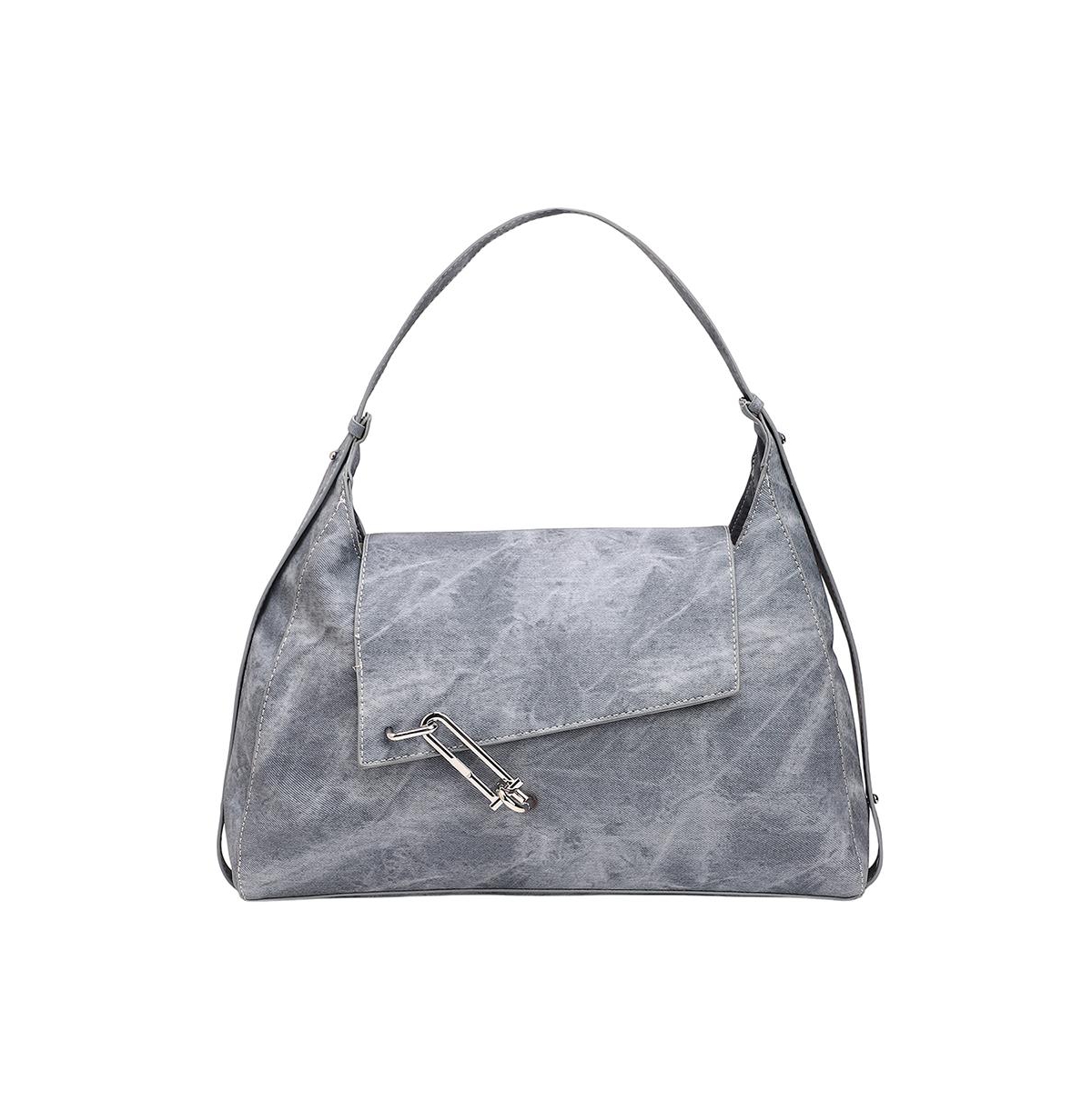 Women's The Large Slant-Flap Hobo Bag - Icy Blue - Blue