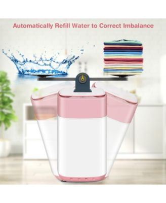 8lbs Portable Fully Automatic Washing Machine W/ Drain Pump