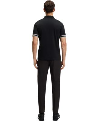 Men's Cotton Slim-Fit Polo Shirt