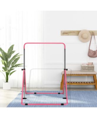 Gymnastics Bar Kids, Junior Training Bar, Height Adjustable Horizontal Bars, Folding Gymnastics Bars Monkey Bars for Kids