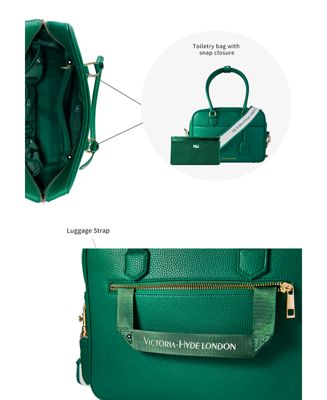 Margaret L Handbag Top Zipper Travel Bag Victoria Hyde