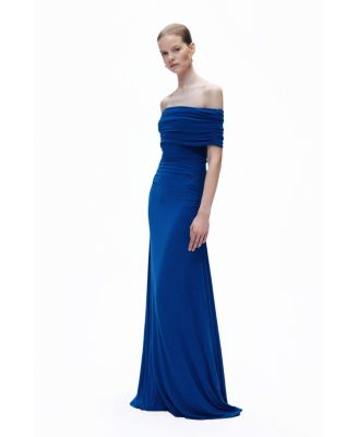 Women's Draped Maxi Dress