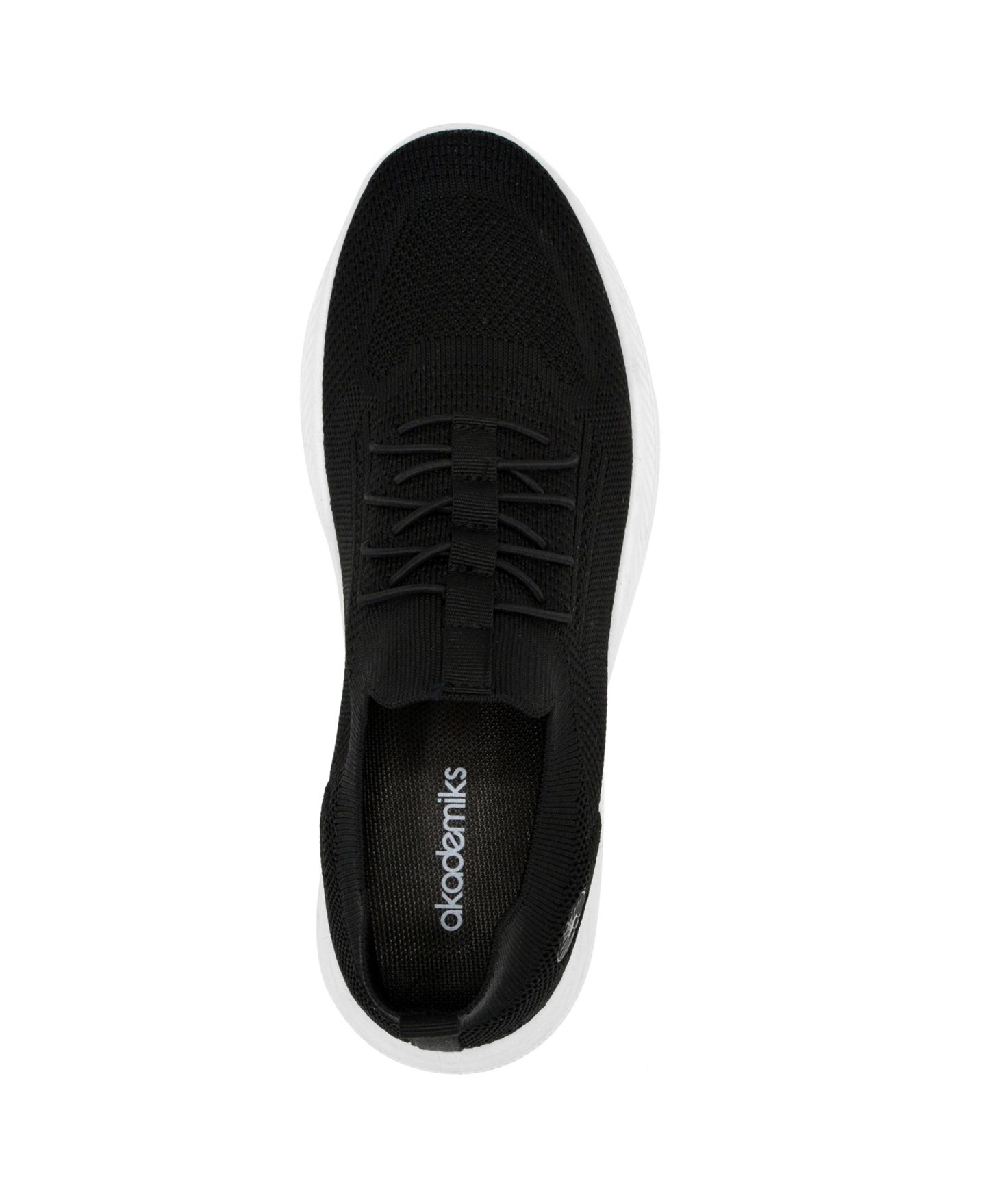 Мужские кроссовки Akademiks Flux Slip On, цвет: Чёрный, вариант 1 — фото 6