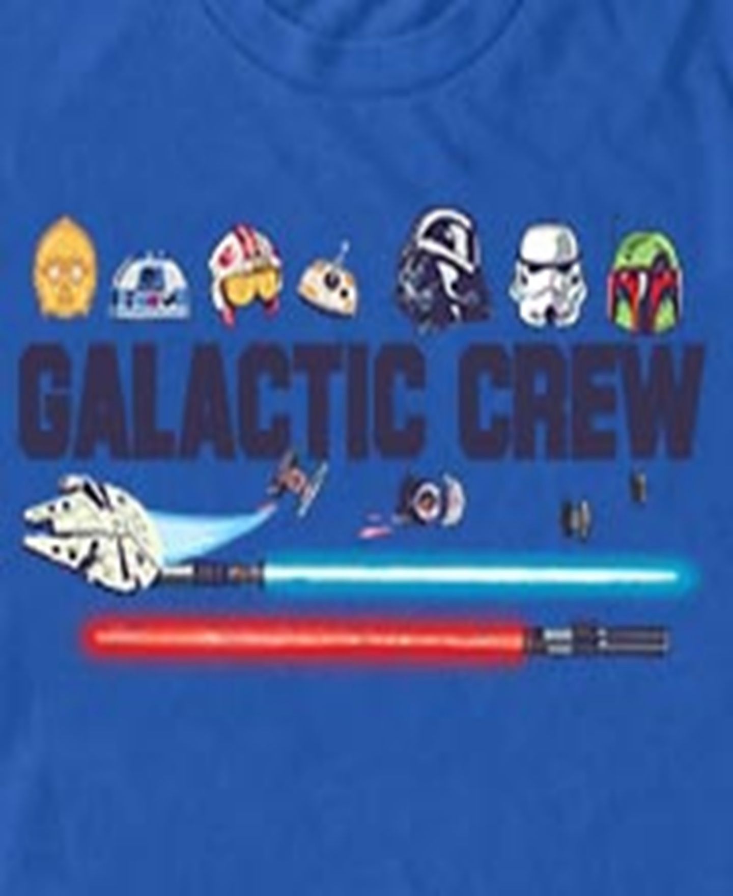 Мужская футболка Star Wars Vacay Far Away Short Sleeve, цвет: Королевский синий — фото 3