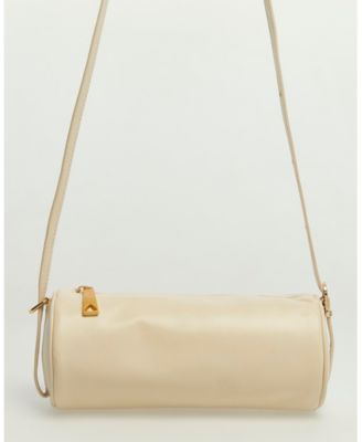 Women's Leather Barrel Bag, Created for Macy's