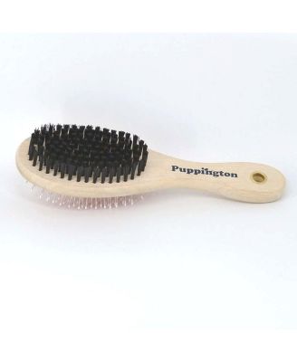 2-in-1 Dog Grooming and Deshedding Brush for Small and Large Dogs
