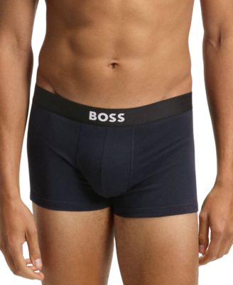 Men's BOSS One 3-Pk. Logo Waistband Trunks