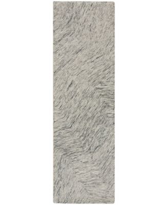 Pure Angles ANG01 2'2"x7'5" Runner Area Rug